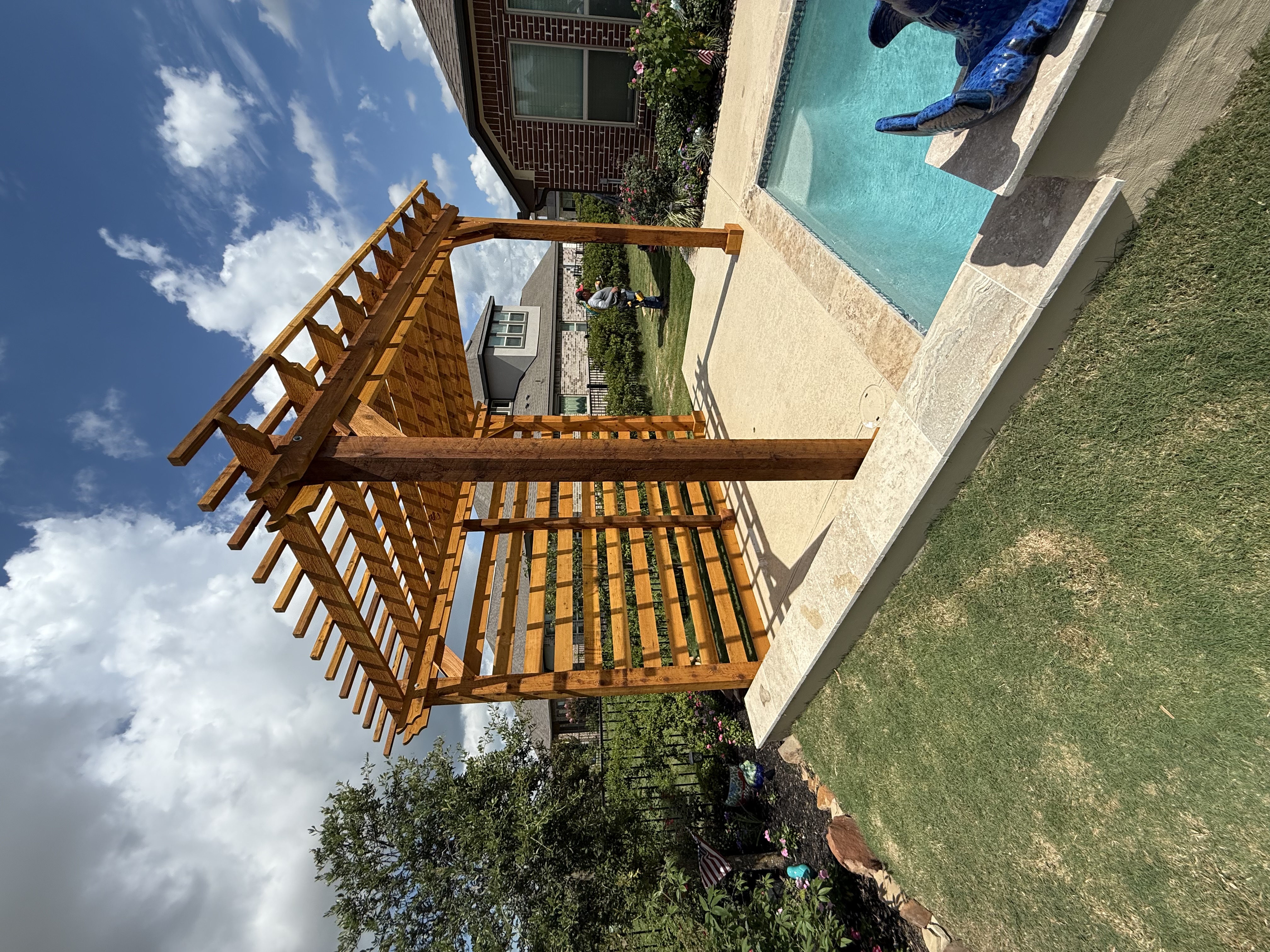 Pergola Builder Houston — outdoor living contractor project in Houston